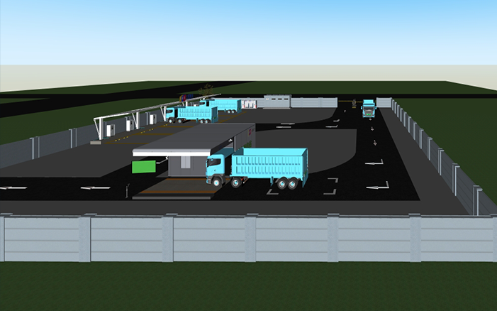 重卡换电AI识别定位管理软件